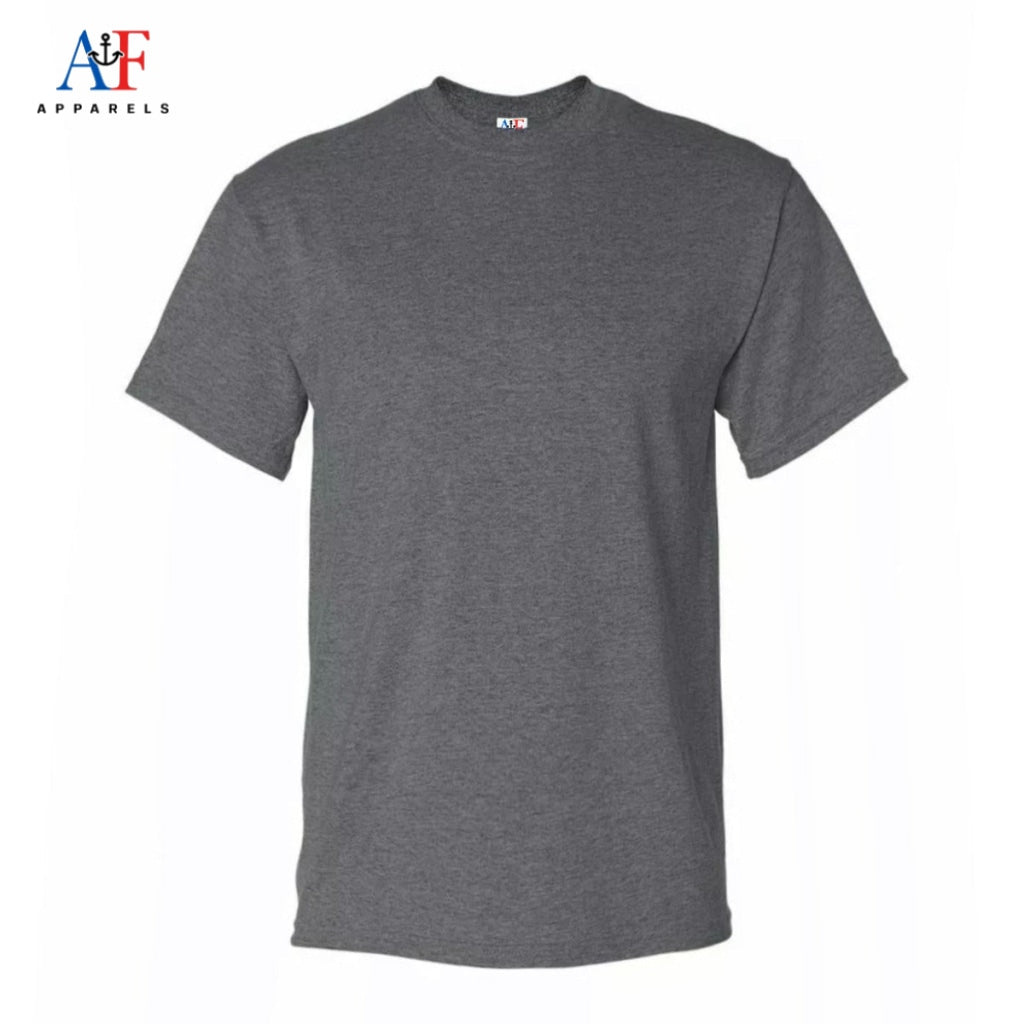 1000 Unisex Max Tee - Charcoal Heather – AF APPARELS